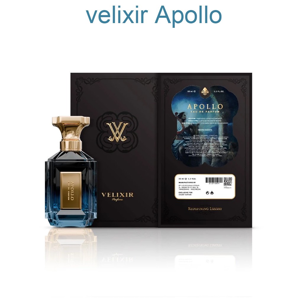Velixir Apollo Eau de Parfum 35ml Unisex Fragrance