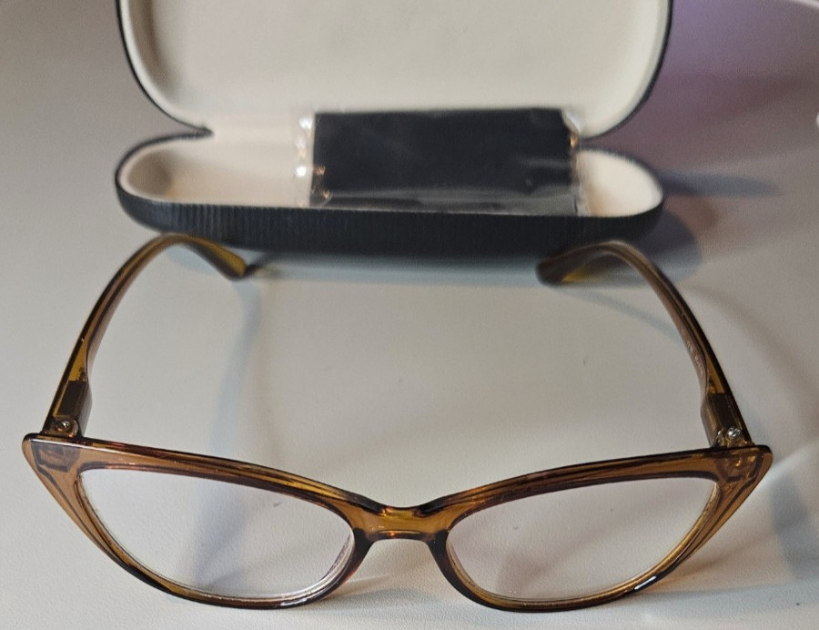 Lucky Brand Tortoiseshell Eyeglasses 51-17-140 Classic Cat Eye Optical Frames