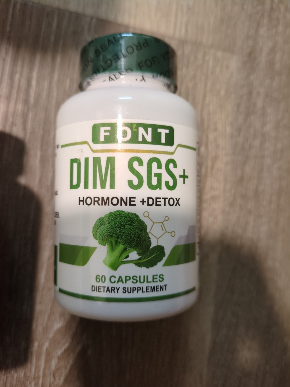 Font DIM SGS+ Hormone Detox 200mg 60 Capsules Dietary Supplement Exp 11/27