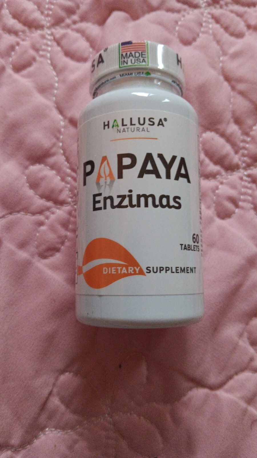 HallPapaya – Papaya – Digestive Enzymes – Fiber Supplement – 60 Capsules