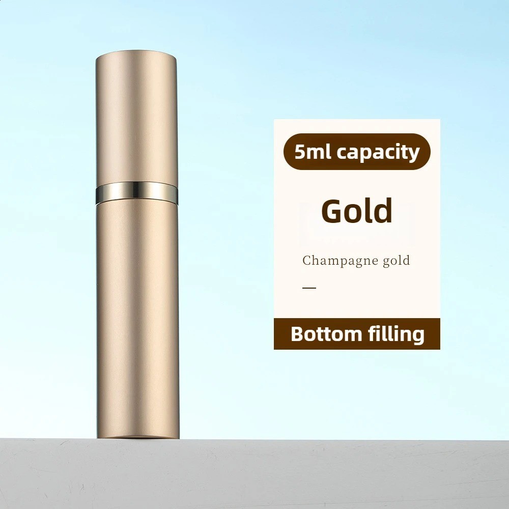 Mini Refillable Perfume Spray Bottles 5ml 10ml Atomizer Travel Cosmetic Vial