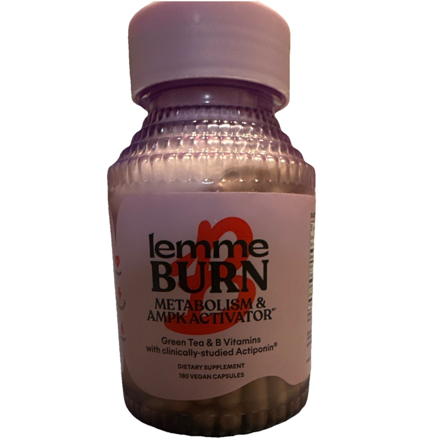 Lemme BURN Metabolism & AMPK Activator 180 Capsules Vegan Non-GMO Gluten-Free