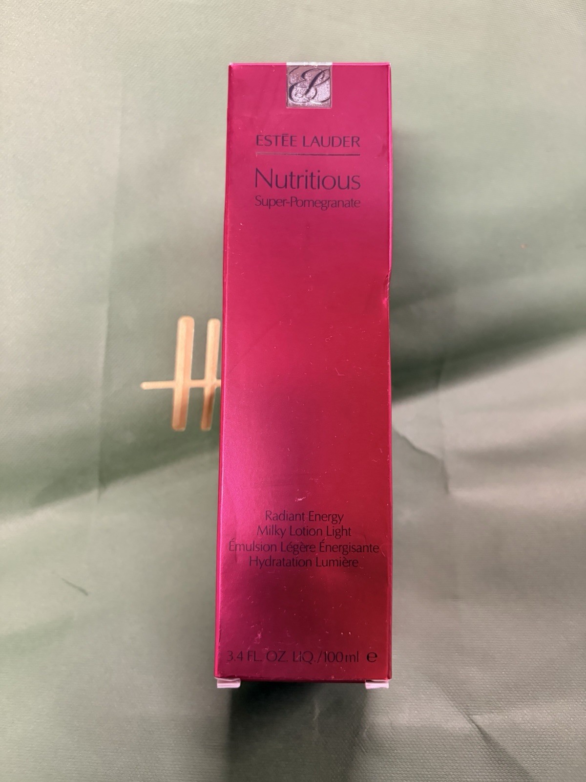 Estēe Lauder Nutritious Super-Pomegranate Radiant Energy Milky Lotion 3.4 OZ
