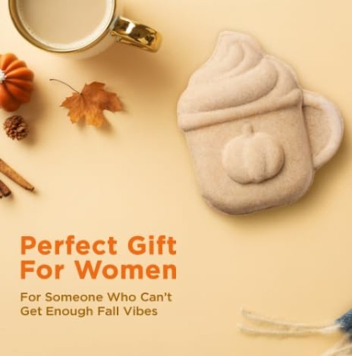 Pumpkin Spice Latte Bath Bomb for Relaxation – Giftable Spa Treat