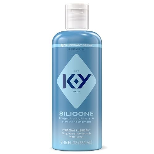 Silicone Lube Personal Lubricant 8.45 Fl Oz Premium Long Lasting Waterproof