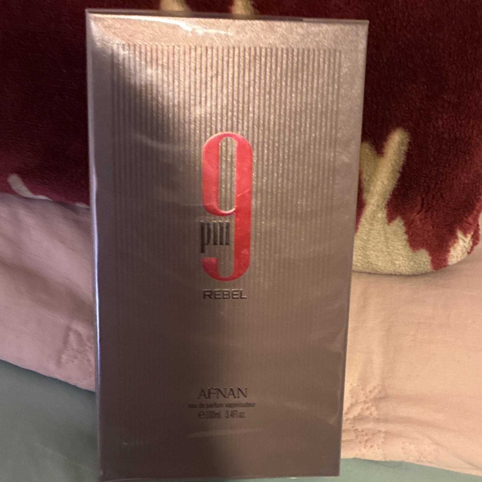 Afnan 9pm Rebel Eau de Parfum Spray 3.4 fl oz Geraniol D-Limonene Scent