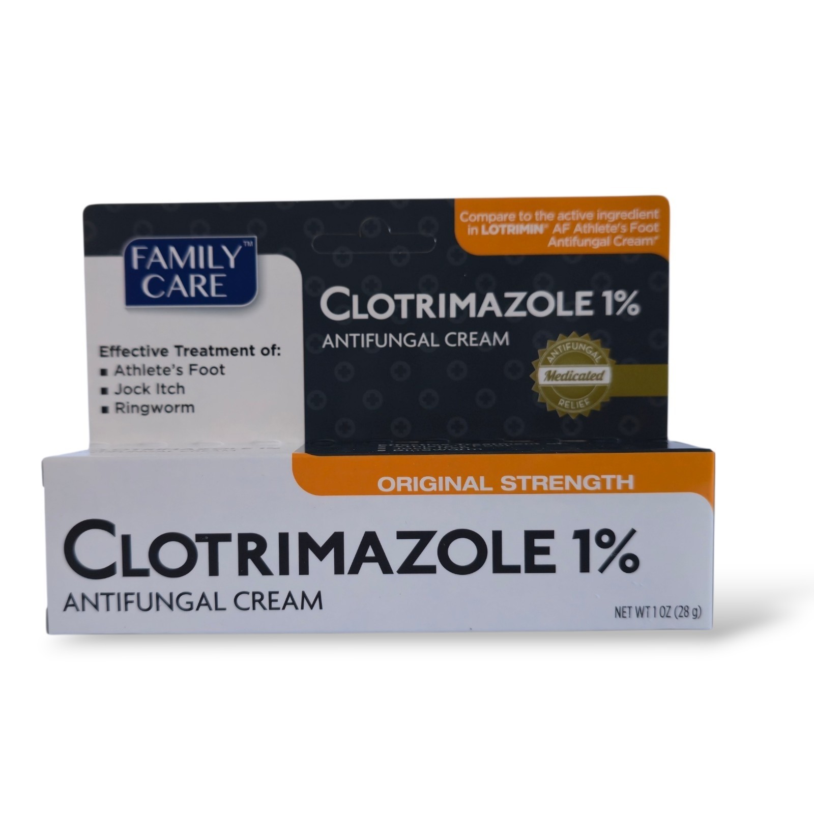 2 PK Family Care CLO Anti Fungal Cream for Athlete’s Foot Jock Itch Ringworm 1oz