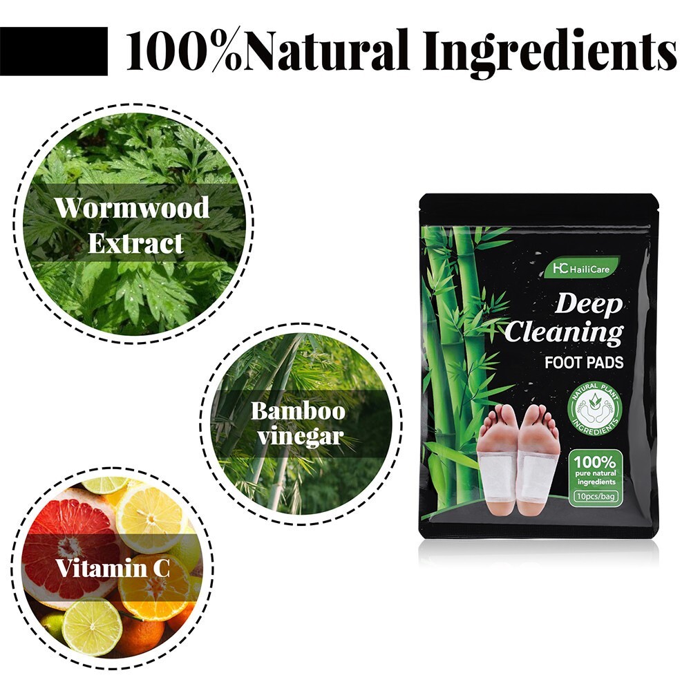 10-300PCS Detox Foot Patches Pads Body Toxin Feet Slimming Deep Cleansing Herbal