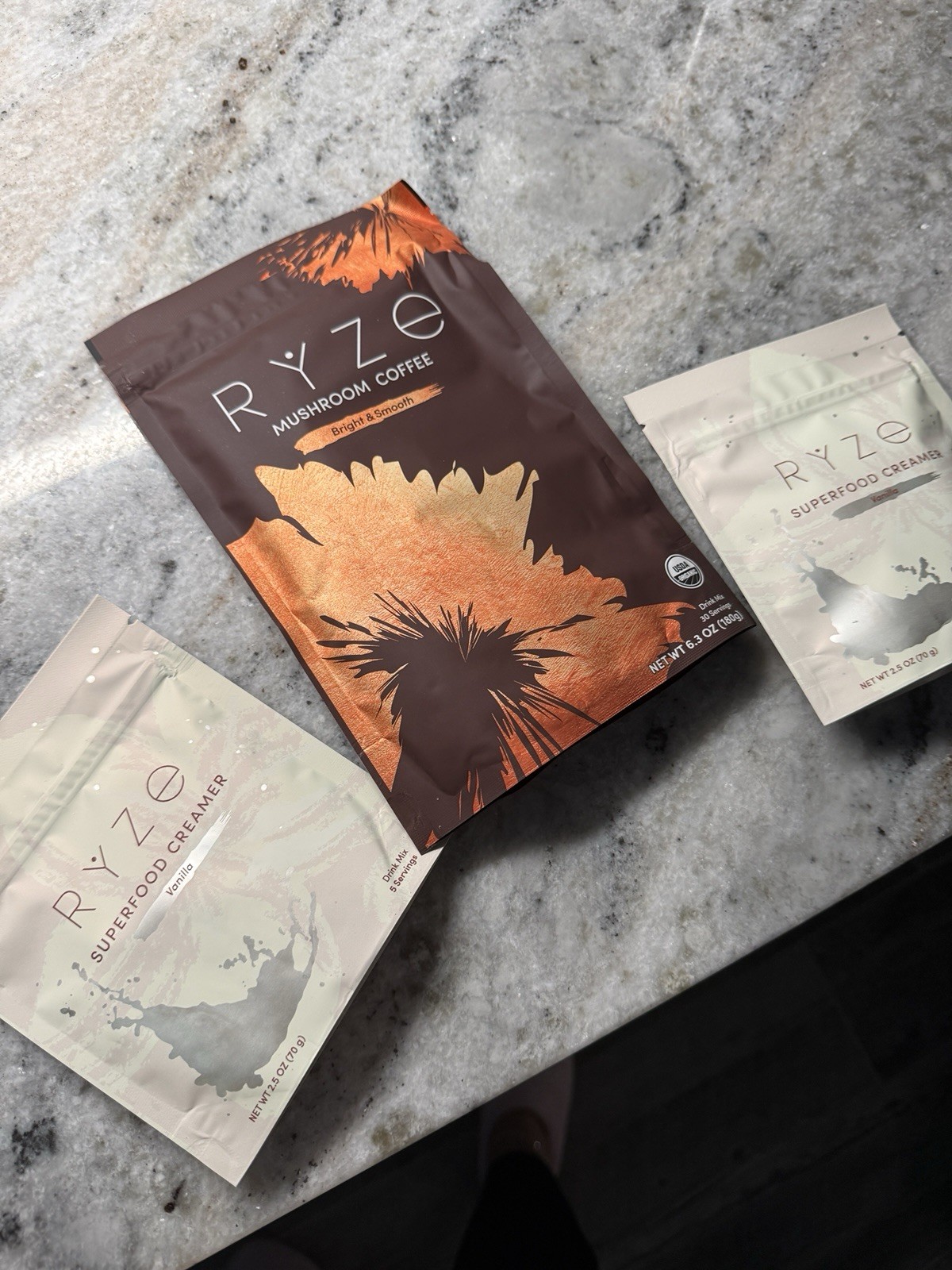 Ryze Mushroom Coffe and Creamer Organic Mushroom