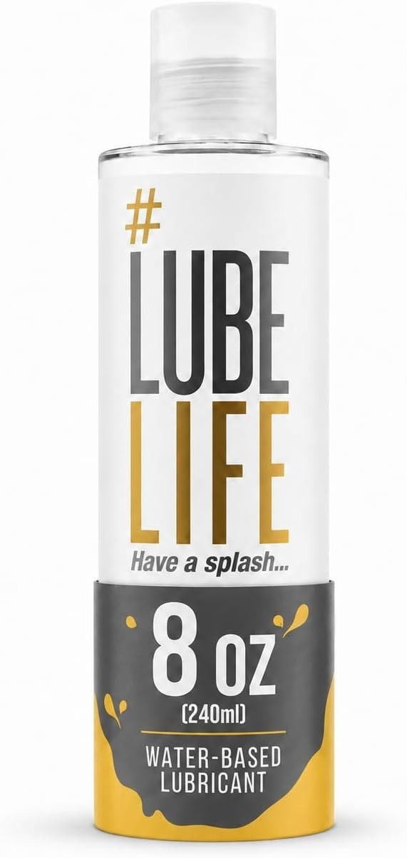 LubeLife Water-Based Lube – Personal Lubricant for Men, Women & Couples