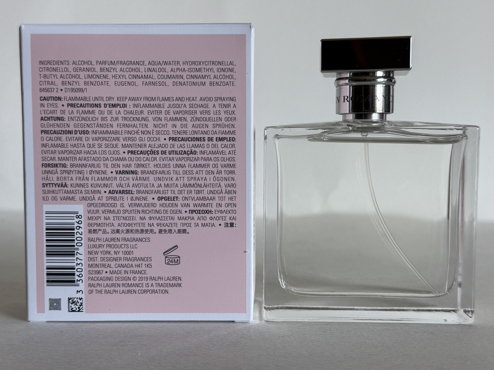 Romance Eau De Parfum Spray By Ralph Lauren 3.4oz For WOMEN 100% Authentic