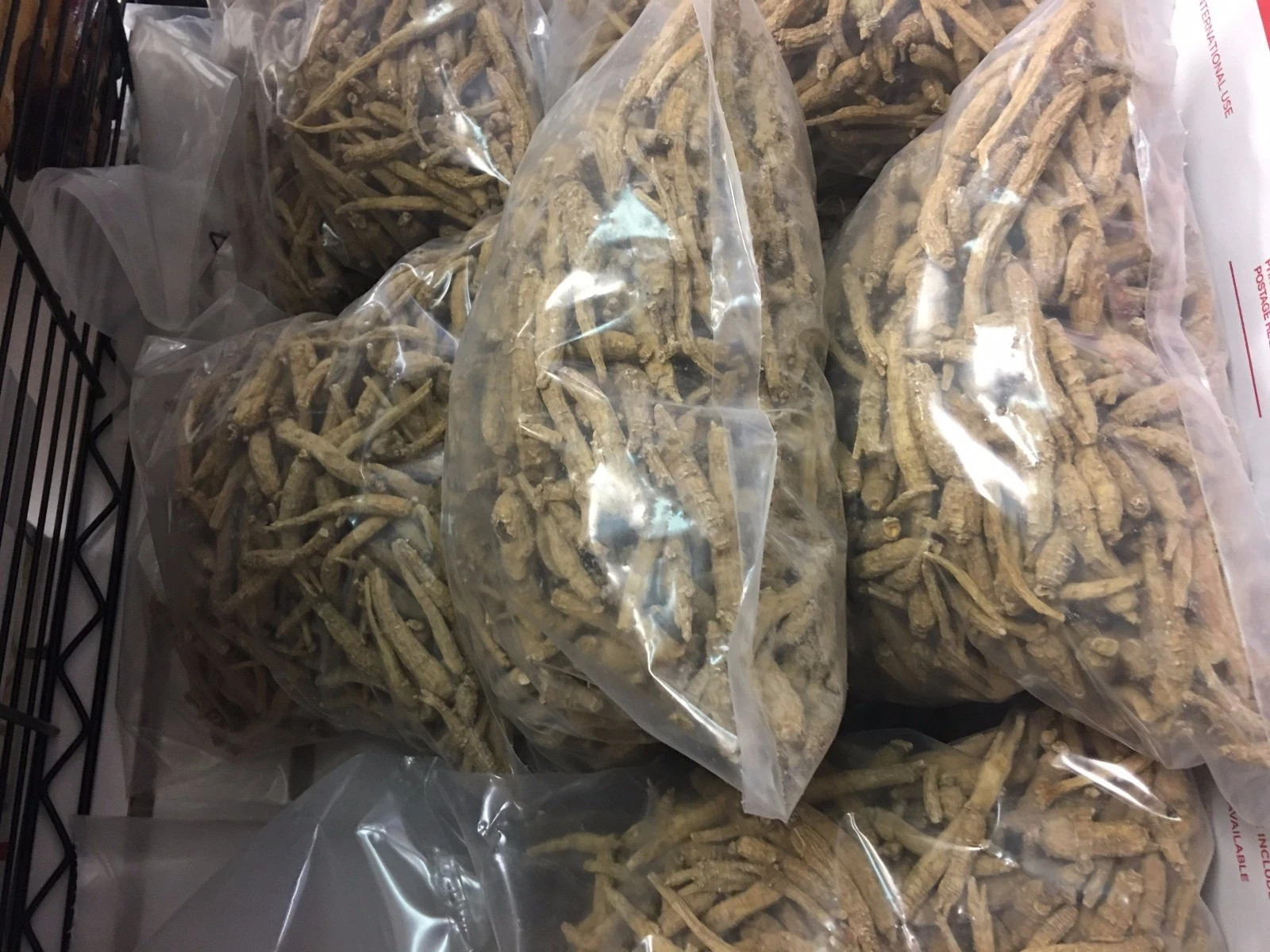 Lot Sale 3LBs Wholesale 100% American Wisconsin Long Ginseng 正宗美国威州正品小统参/花旗参-3磅装