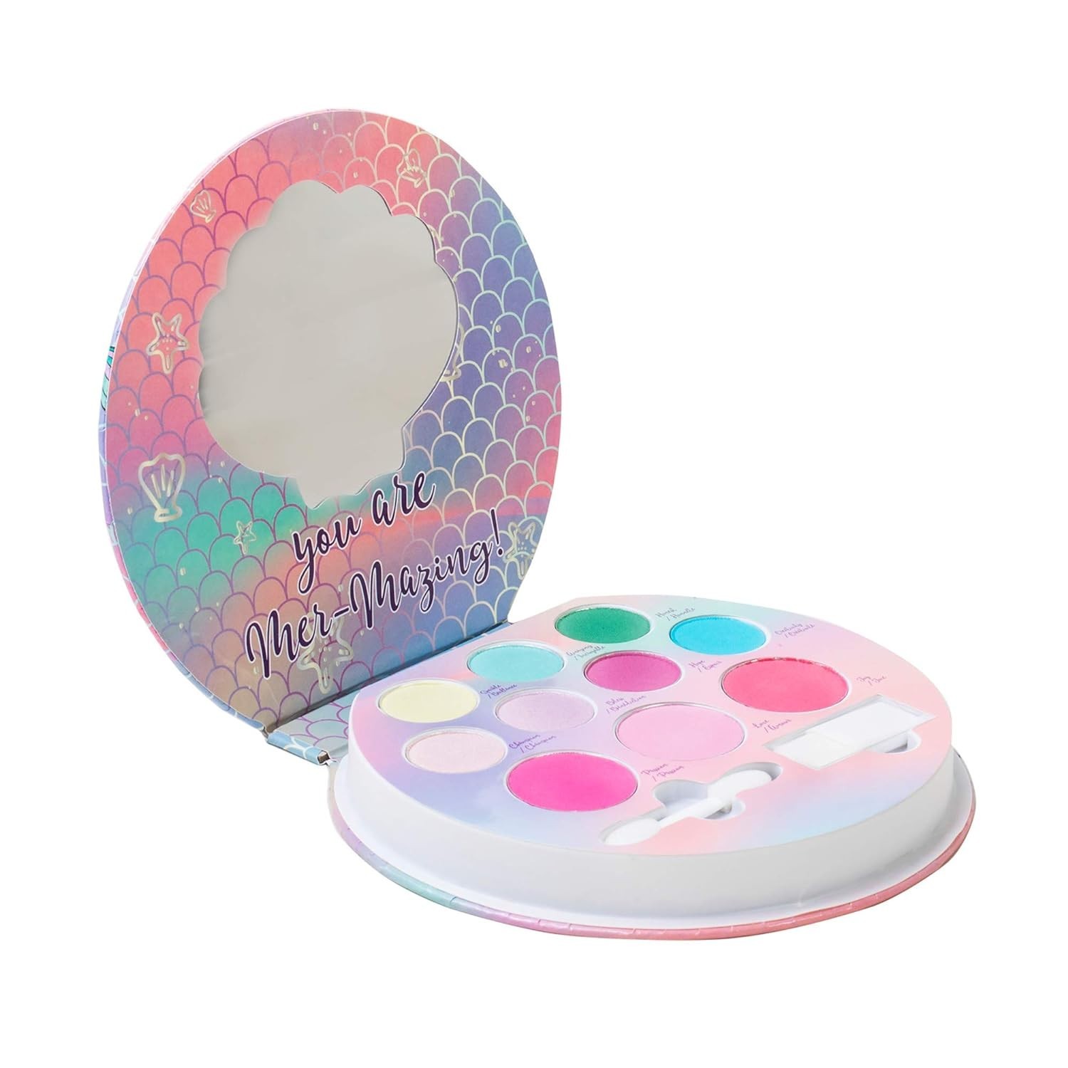 Sparkle & Shine Mermaid Eyeshadow Palette – Shimmering Christmas Gift for Girls