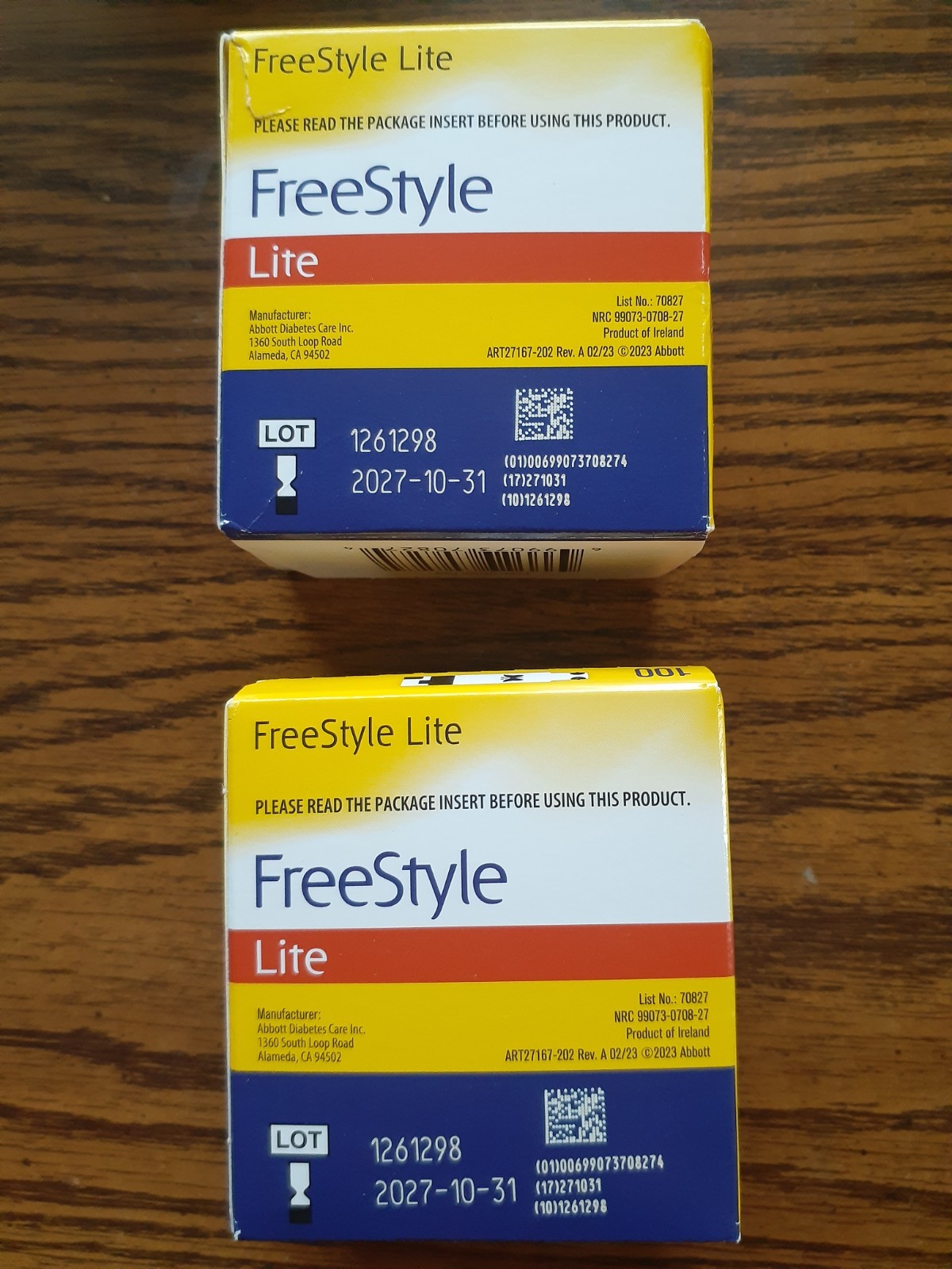Freestyle Lite Blood Glucose Test Strips – 200 Count