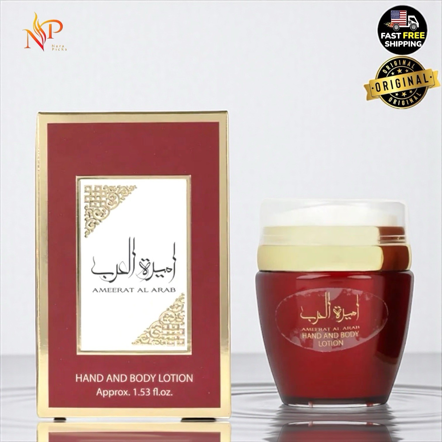 Ameerat Al Arab Hand And Body Lotion 1.53oz By Ard Al Zaafaran | Made In U.A.E