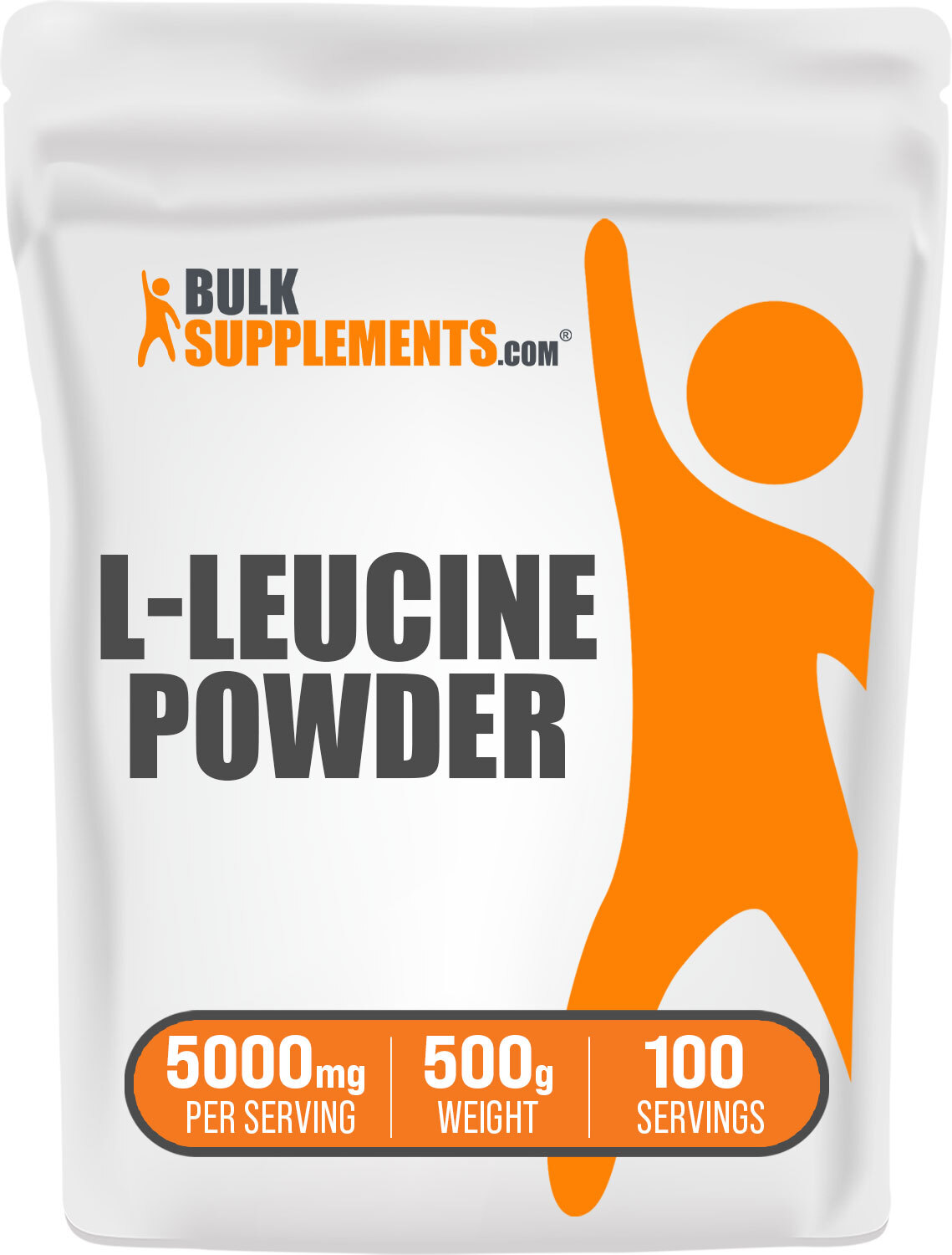 BulkSupplements L-Leucine – BCAA Supplement for Building Muscle