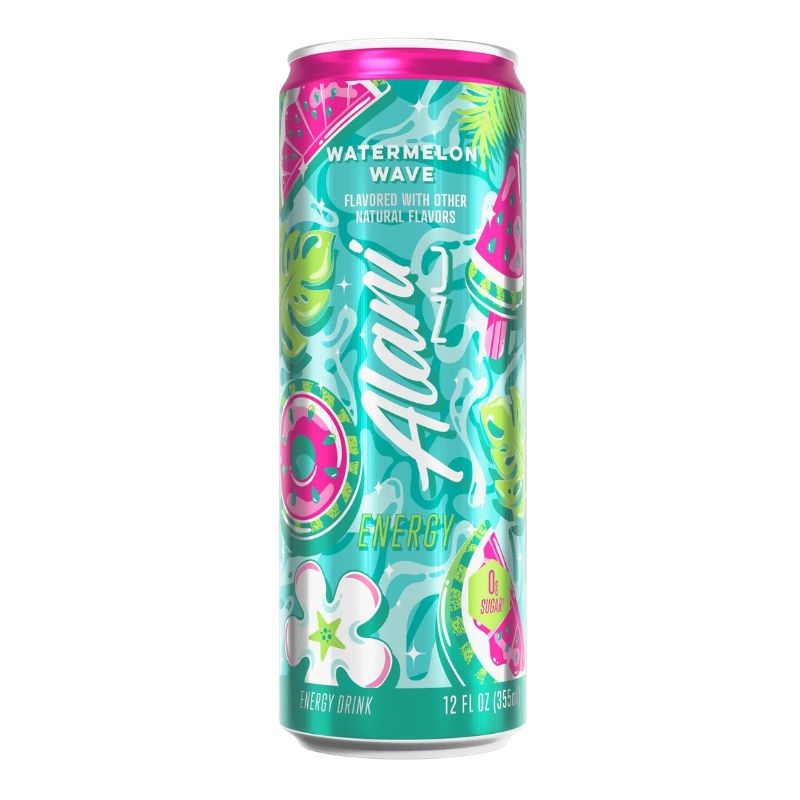 Alani Nu Energy Drink – 12 Flavor Variety Pack – Zero Sugar – 12oz Cans