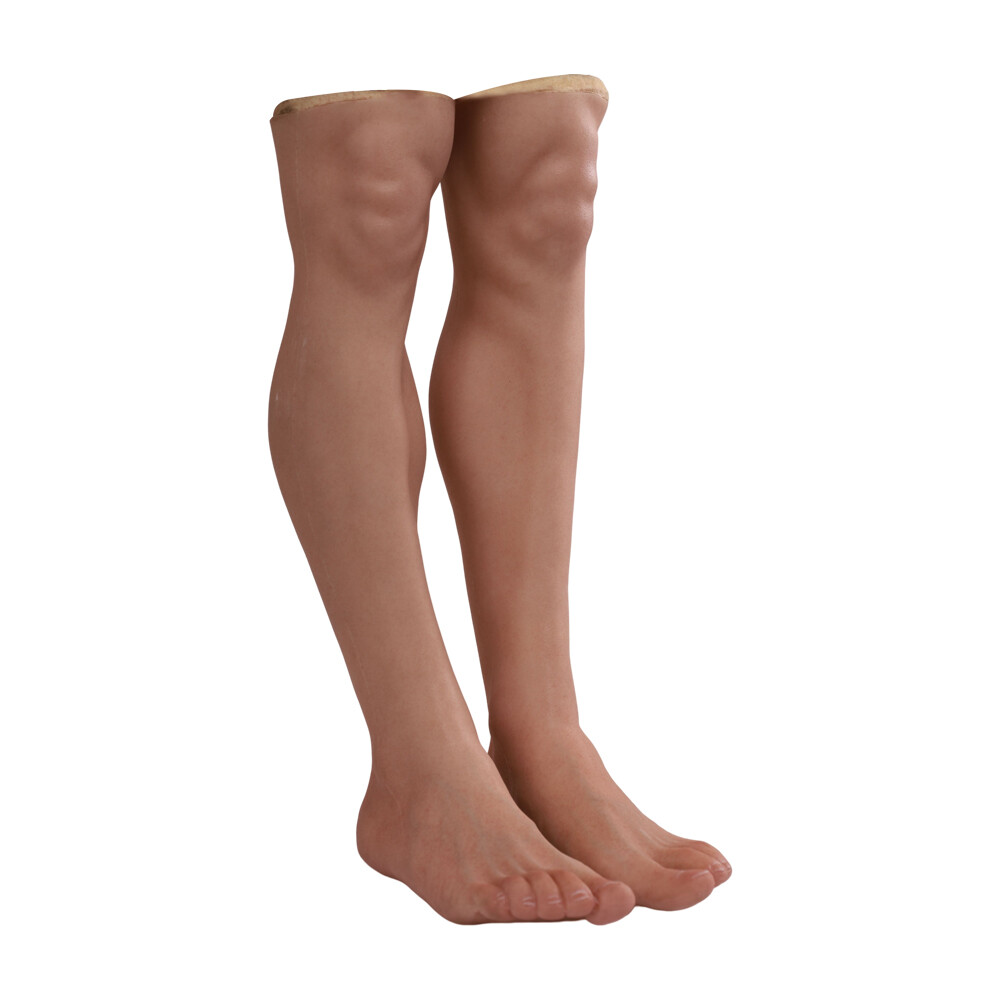 Silicone Prosthetic Foot Realistic Skin Artificial Prosthetic Legs Cover Scars