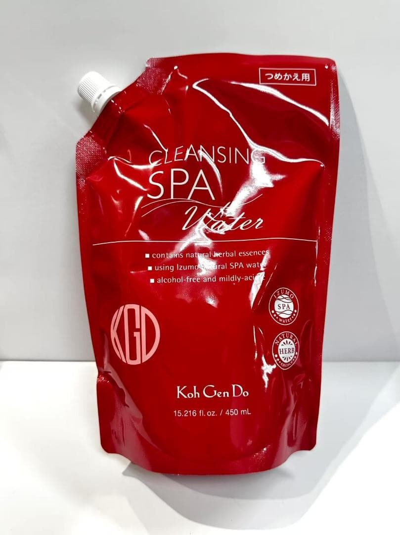 Koh Gen Do Cleansing Water 450mL Refill Alcohol-free Made in JP Koh Gen Do