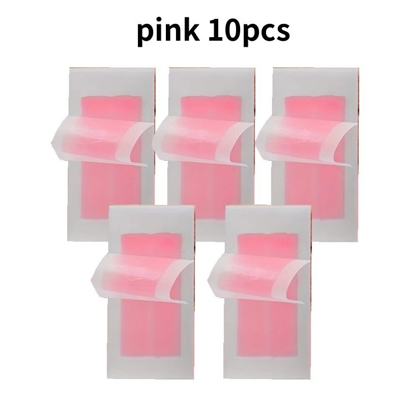 10Pcs Hair Removal Wax Strips Cold Wax Paper for Legs Body & Face Brand New Gift