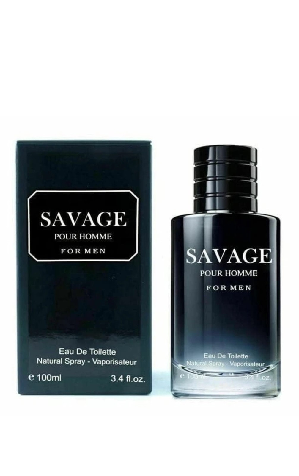 Savage for Men- 3.4 Oz Men’S Eau De Toilette. Men’S Casual Cologne 100Ml