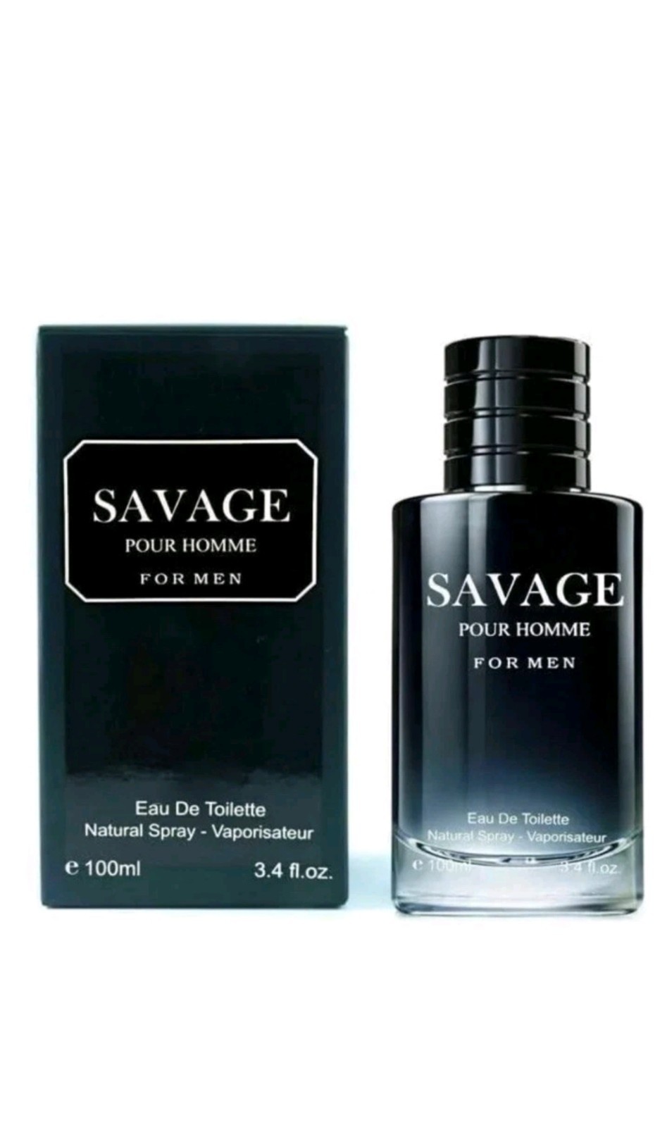 Savage 100 ml 3.4 oz High Quality Impression Cologne EDT Spray for Men