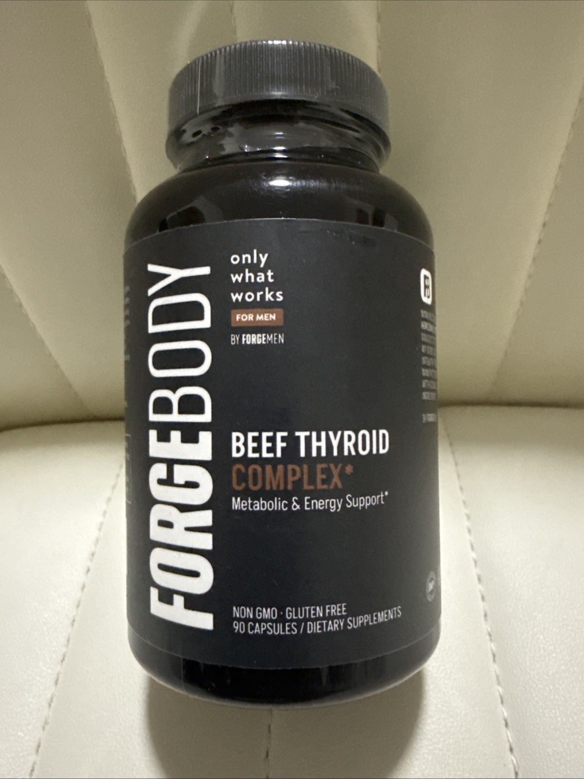 Forgebody Beef Thyroid Complex 90 Capsules