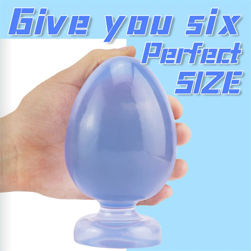 Huge Big Extra Large Silicone Anal Butt Plug Dildo G-spot for Men-Women Sex-Toys