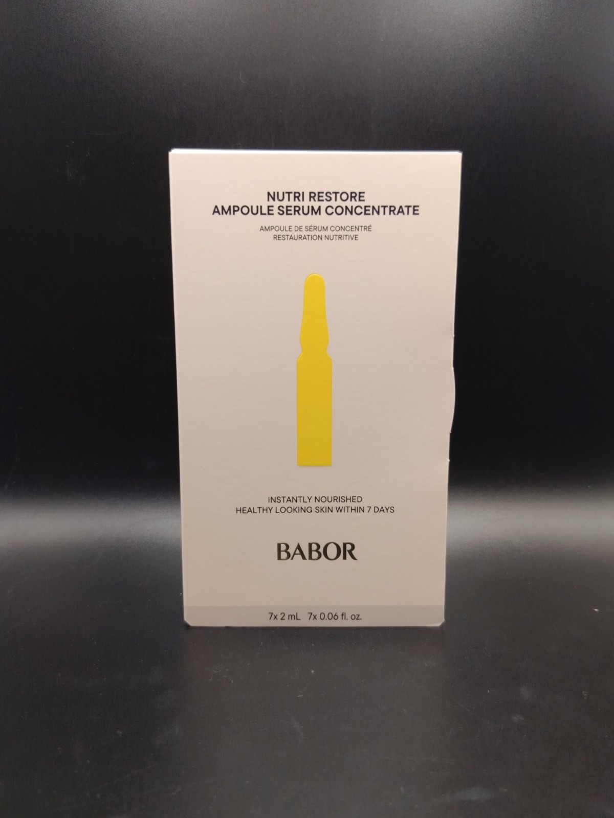 BABOR Nutri Restore Ampoule Serum Concentrate ~Skin Health & Protect 7 x 0.06 oz