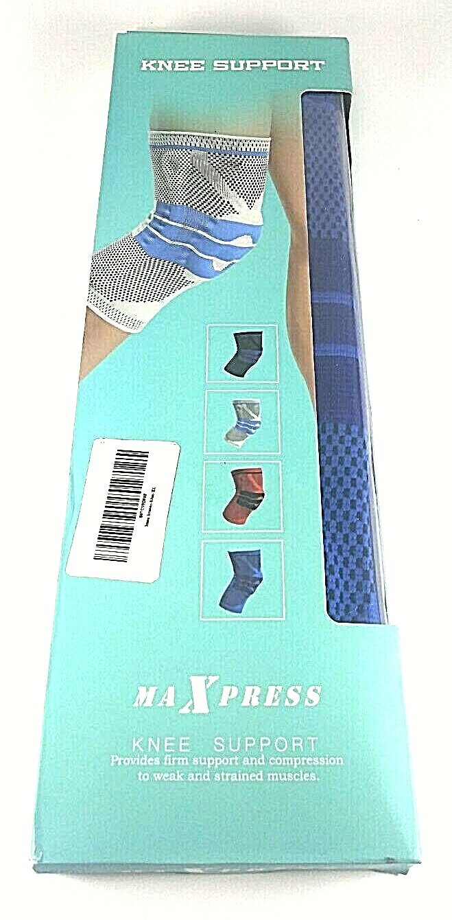 MaXpress XL Knee Support Brace Blue 19-21.5 in