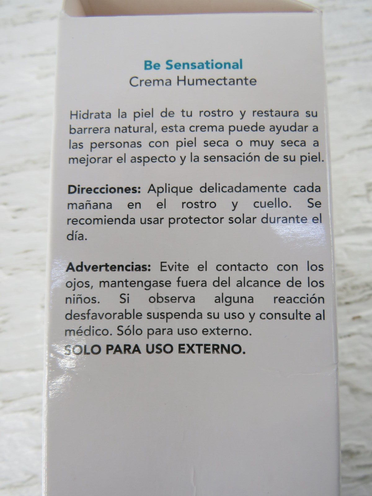 New Be Sensational Moisturizing Day Cream Eternal Spirit Beauty