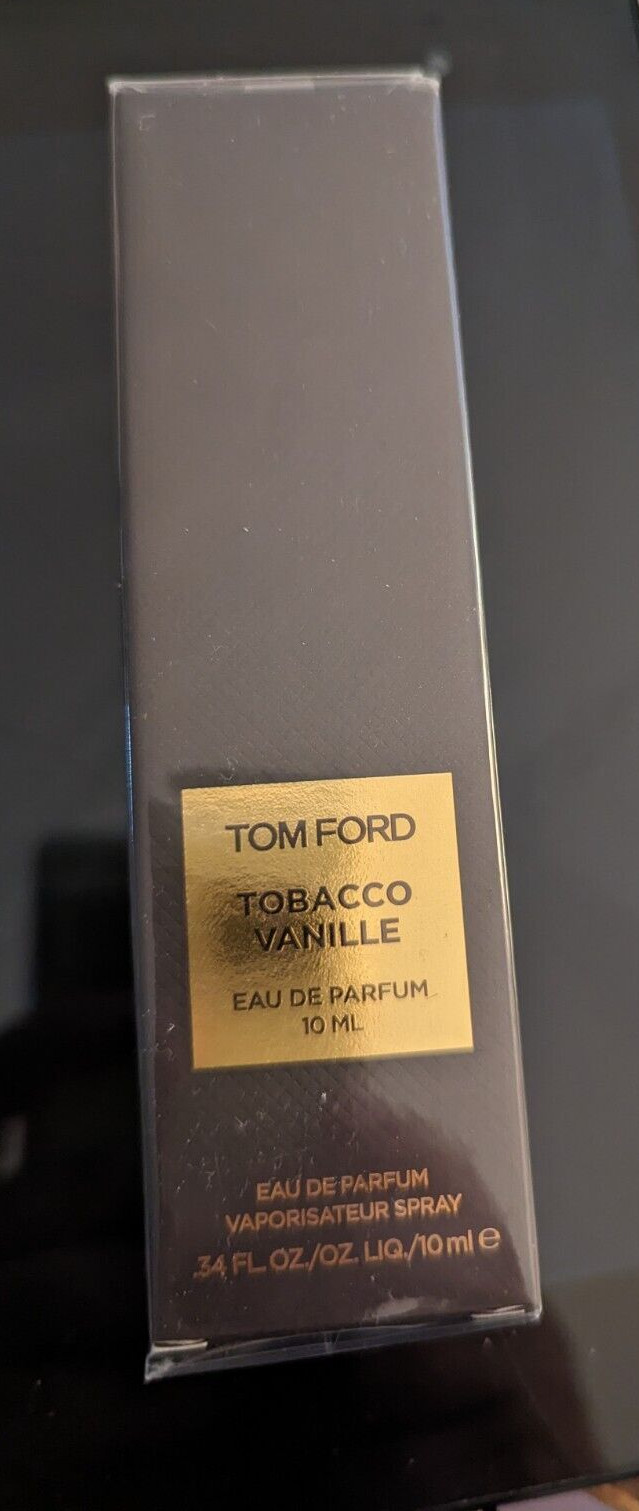 Tom Ford Tobacco Vanille EAU DE PARFUM 0.34 oz/10 ml Unisex EDP Travel Spray NEW