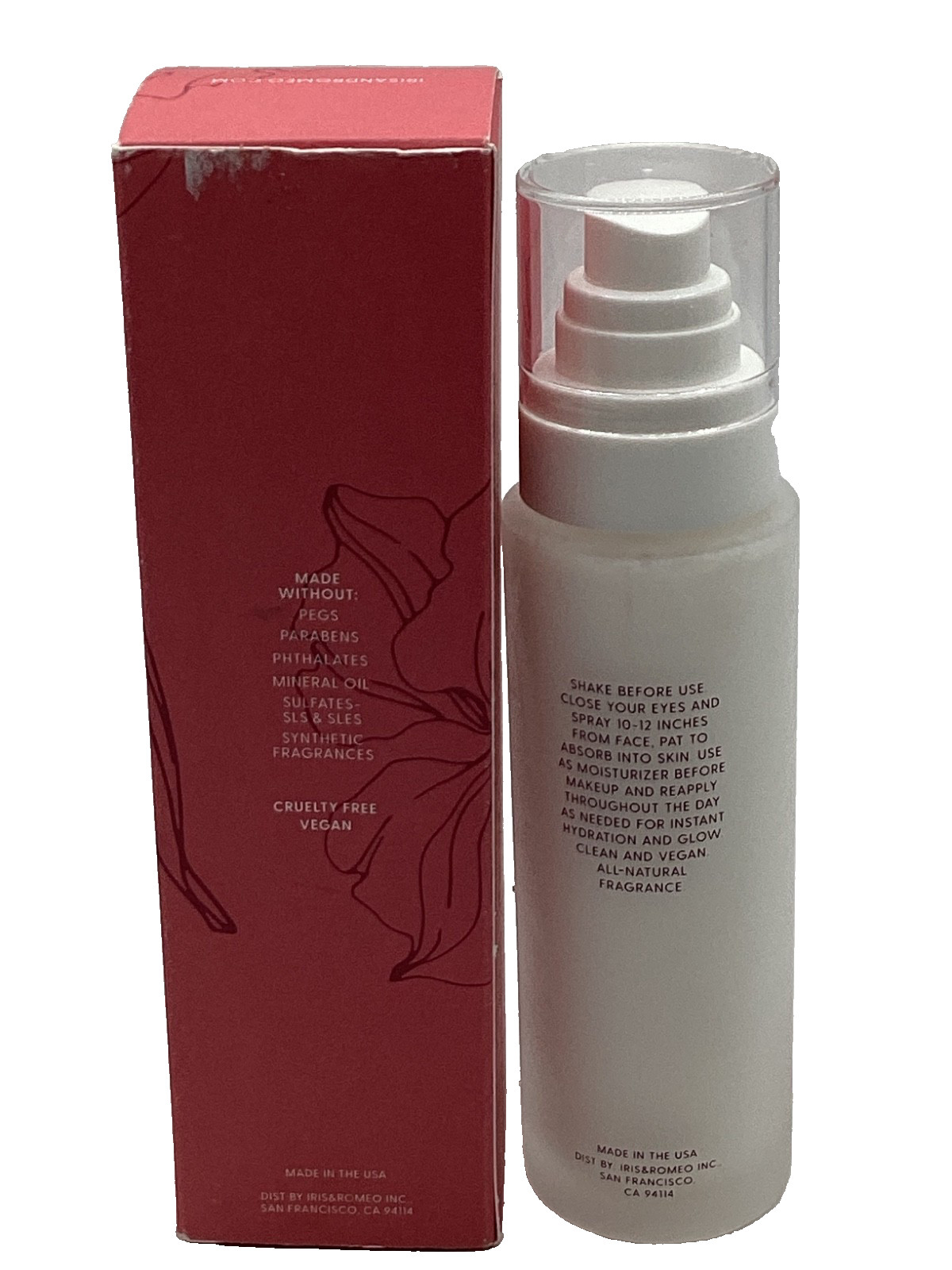 IRIS&ROMEO- The Reset- Luminous Hyaluronic Serum Spray 100ml/ 3.39 oz NIB!