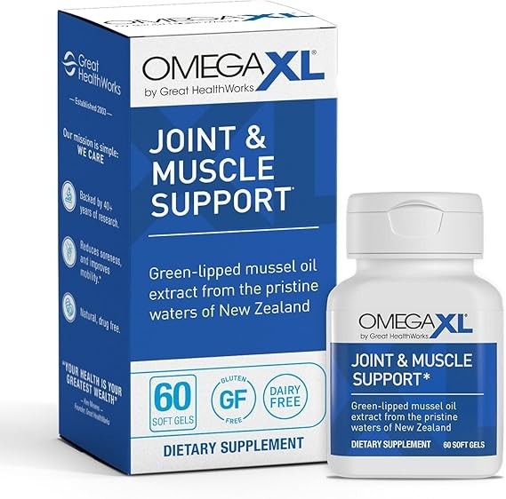 Pack OF 2 Omga- XL 60ct (120) Joint And Muscle Support (Sale Ends Tonight)