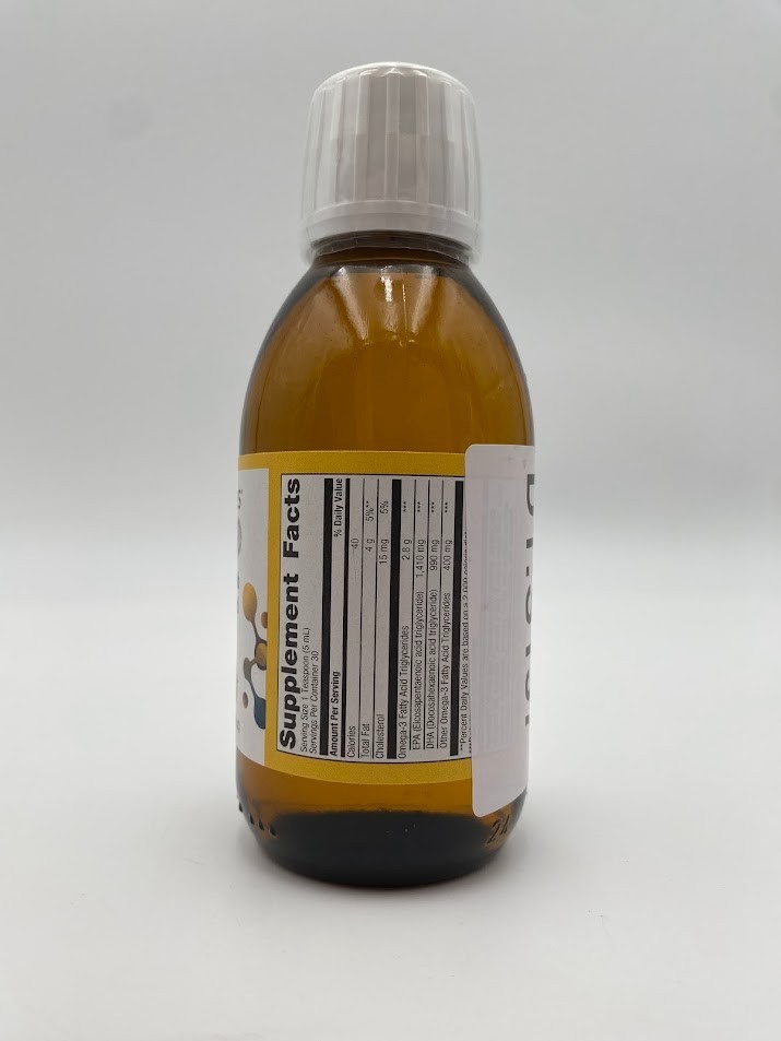 Metagenics OmegaGenics Fish Oil EPA DHA Lemon 150ml Omega 3 Supplement 5 Fl Oz