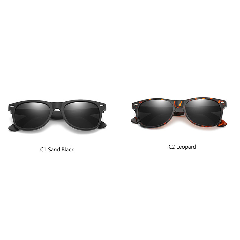 Square Full Frame Tinted Myopia Nearsighted Glasses For Men Women Sunglasses New