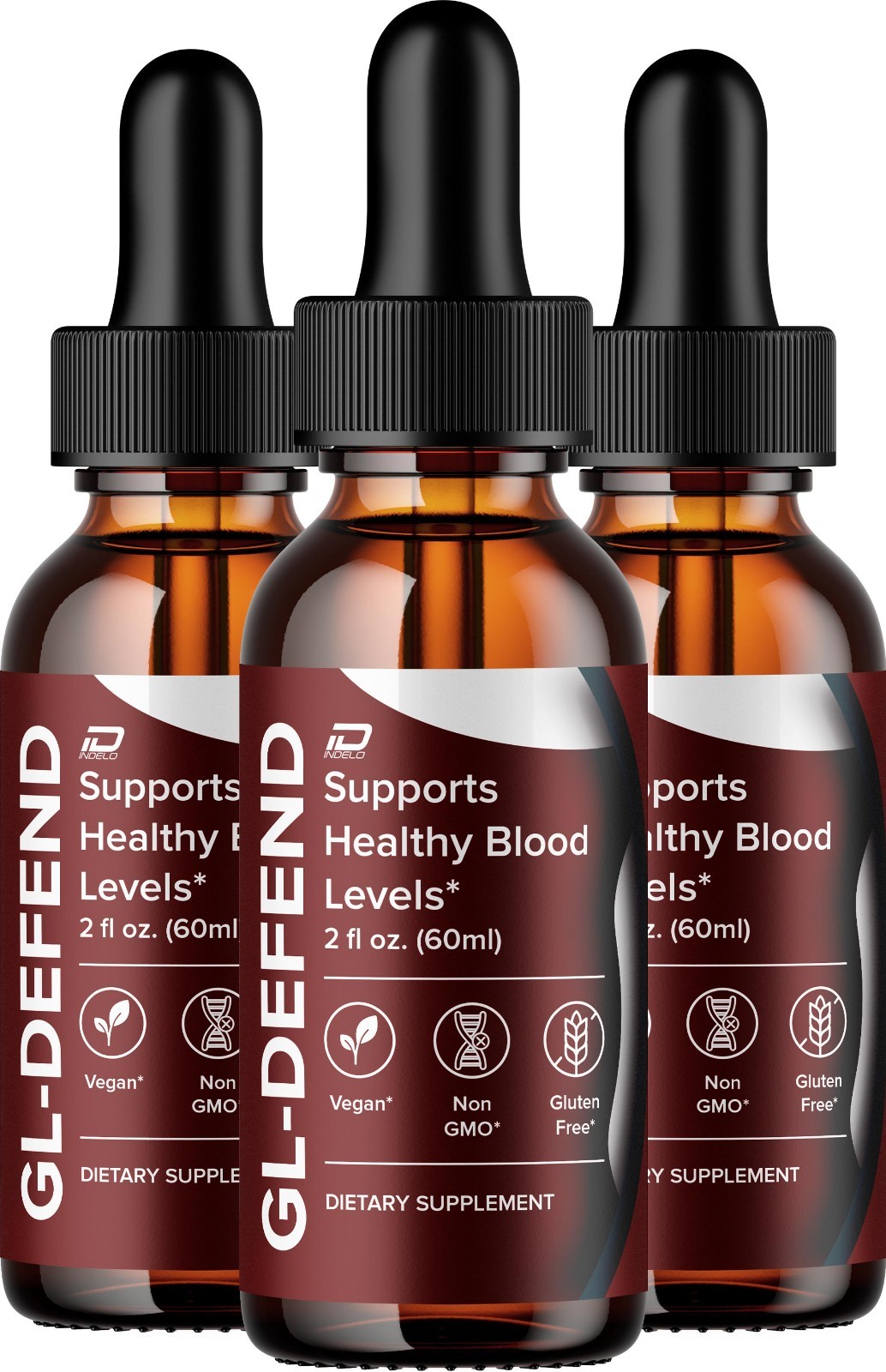 (3 Pack) GL Defend Liquid Drops – GL Defend Drops Extra Strength Natural Blend