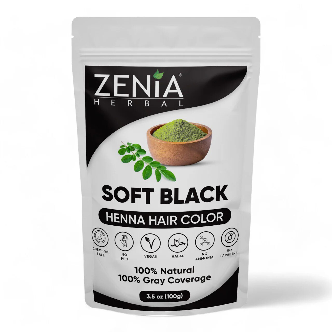 Zenia Organic Henna Hair Color/Dye Unisex 100% Chemical Free 100 grams