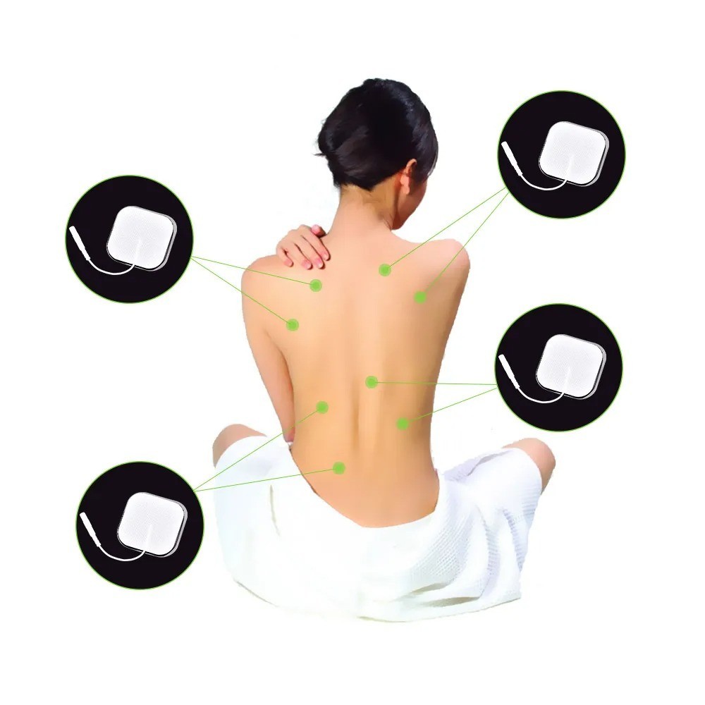 20 pcs TENS Electrode Pads EMS Muscle Stimulator