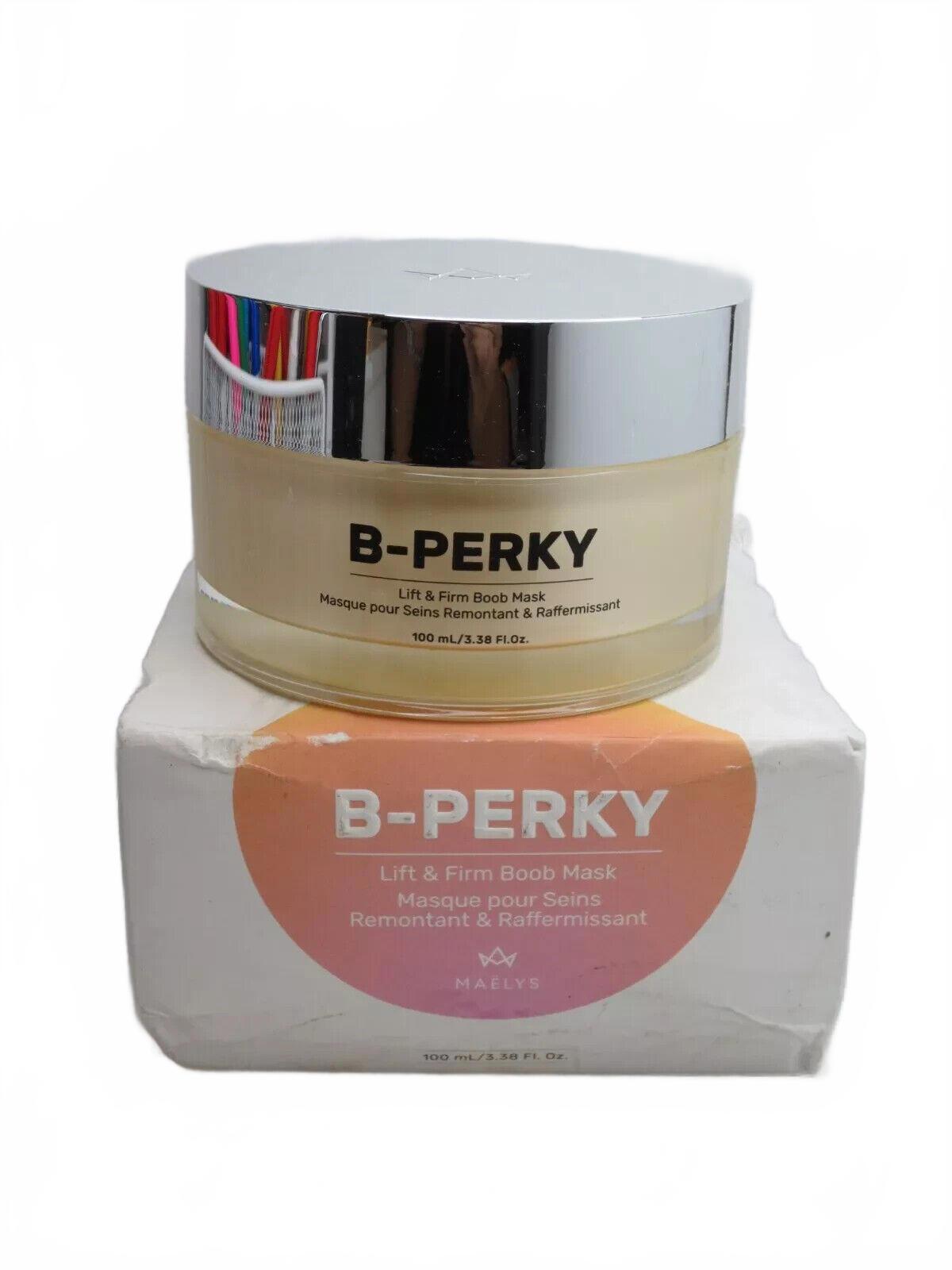 MAELYS B-PERKY LIFT & FIRM BOOB MASK 3.38 OZ BOXED EXP: 2026 SEE DETAIL