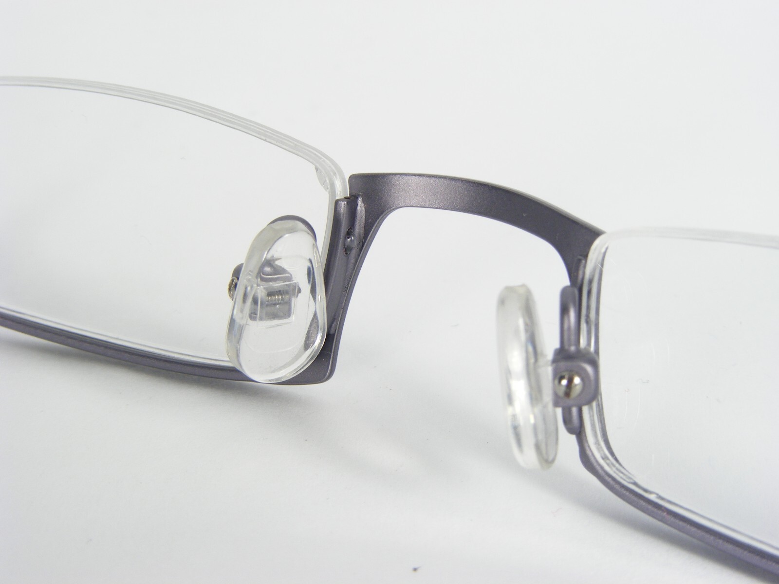 QUICK OPTIC Belgium DEMI 124 C2 SILVER-LILAC / BURGUNDY EYEGLASSES 44-20-138mm