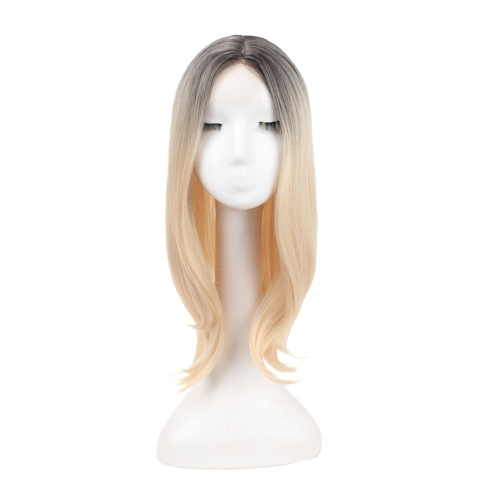 Lumhun 20Inch Hair Toppers For Women Thinning Hair Heat Resistant Fibre