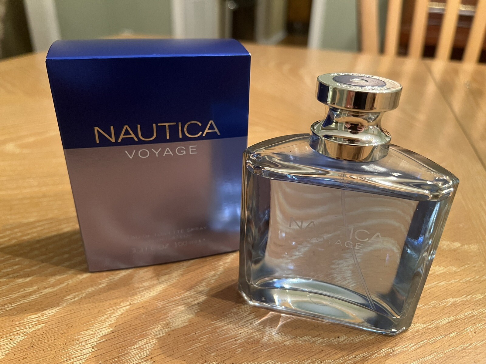 NAUTICA VOYAGE 3.3 / 3.4 oz EDT Cologne Spray for Men New With Box