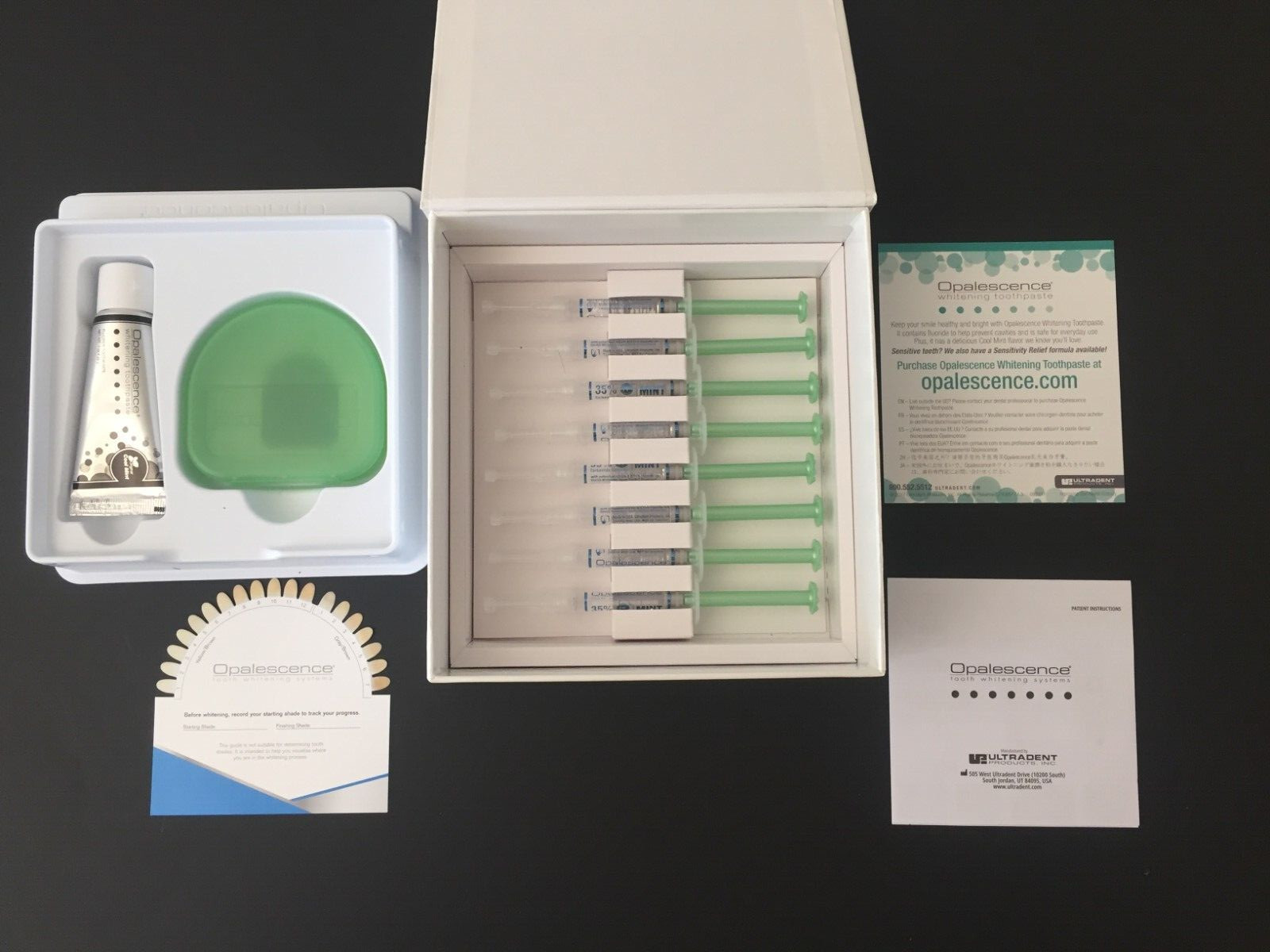 1 Box Ultradent Opalescence 35% Tooth Whitening Kit Mint Fresh Exp:05/31/2025