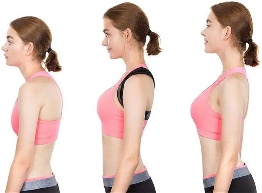 Adjustable Back Posture Corrector Belt Shoulder Clavicle Support Brace