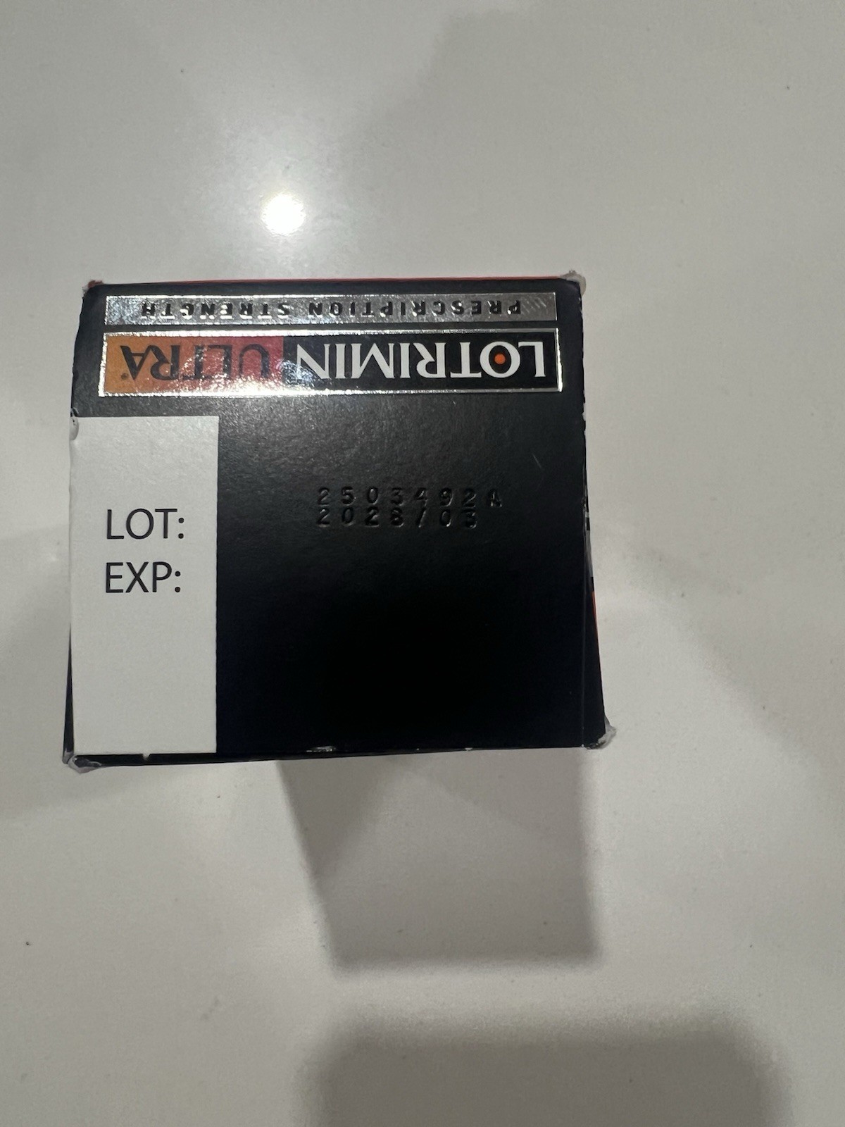 Lotrimin Ultra 1 Week Athlete’s Foot Treatment Cream Butenafine 15g EXP /2028