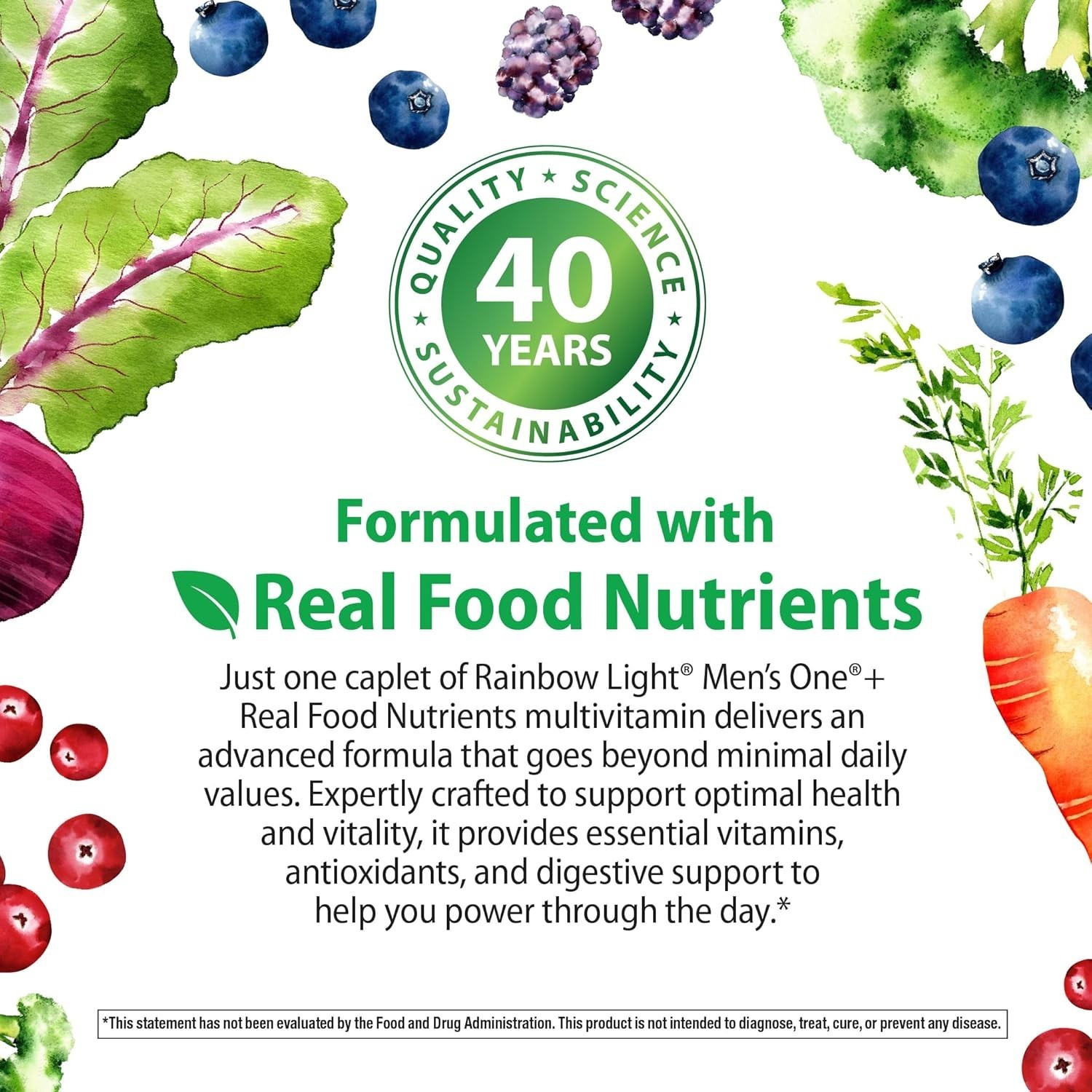 150 Caplets of Men’s One+ Multivitamin | Immune Health & Digestive Boost