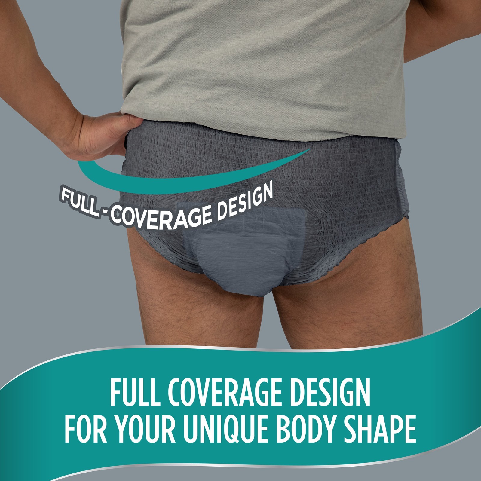 Assurance Men’s Incontinence Underwear, Large, Maximum Absorbency, 72 Count