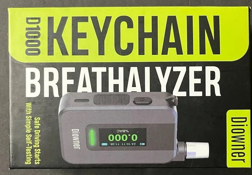 Diowner 1000 Digital Alcohol Breathalyzer LCD Test Detector