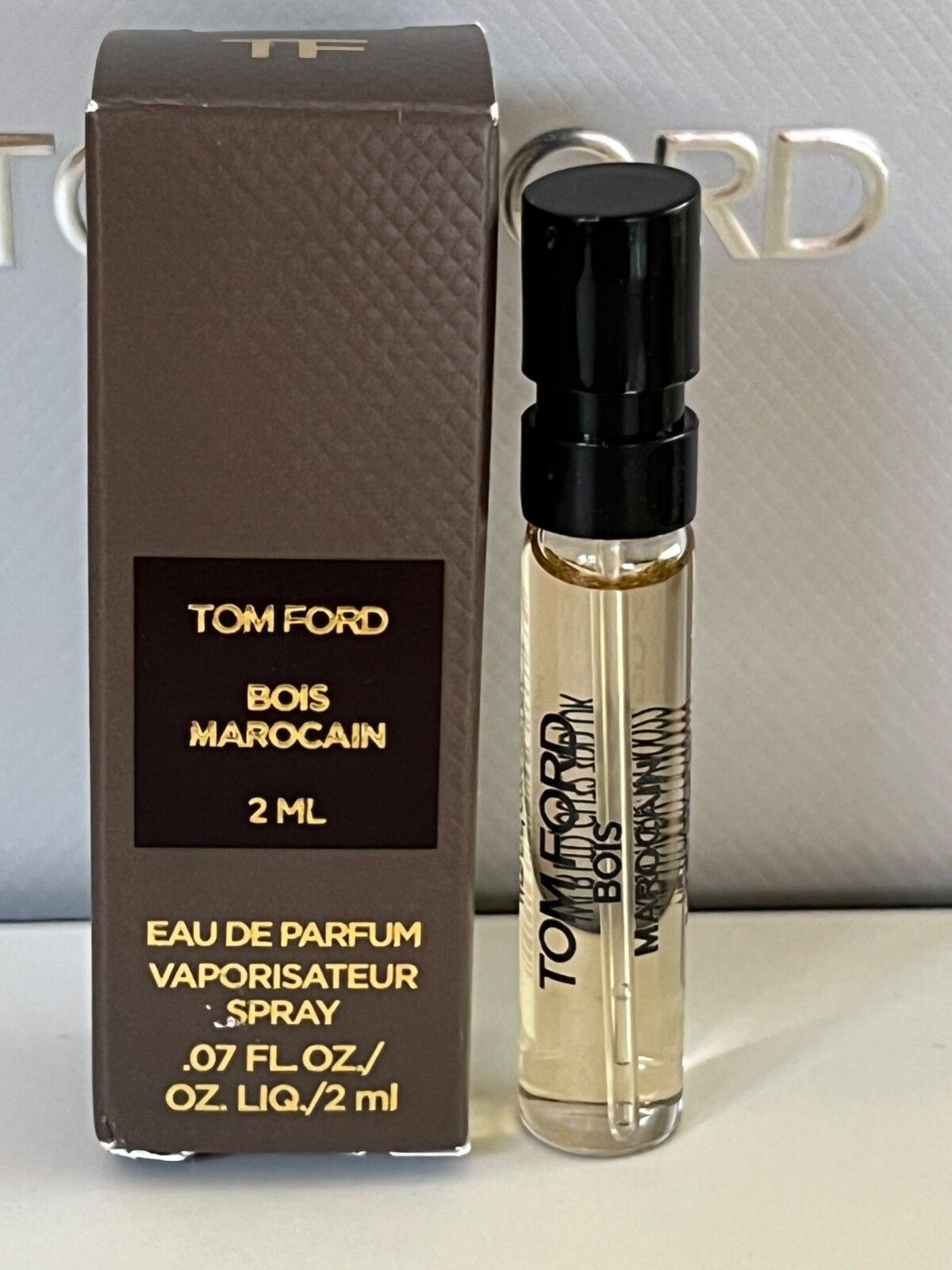 TOM FORD Bois Marocain EDP Spray .07oz/2ml Perfume/Cologne Sample-NEW-AUTHENTIC